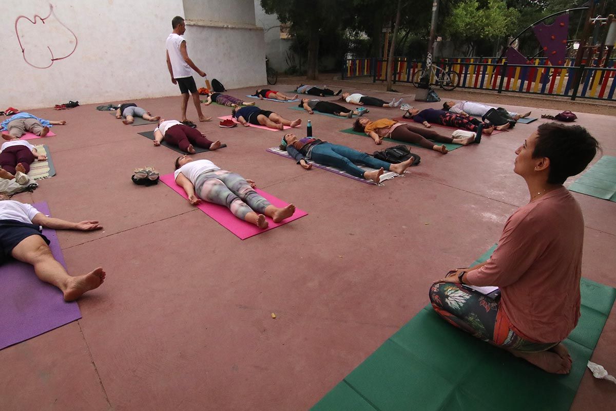 Día mundial del Yoga en Córdoba