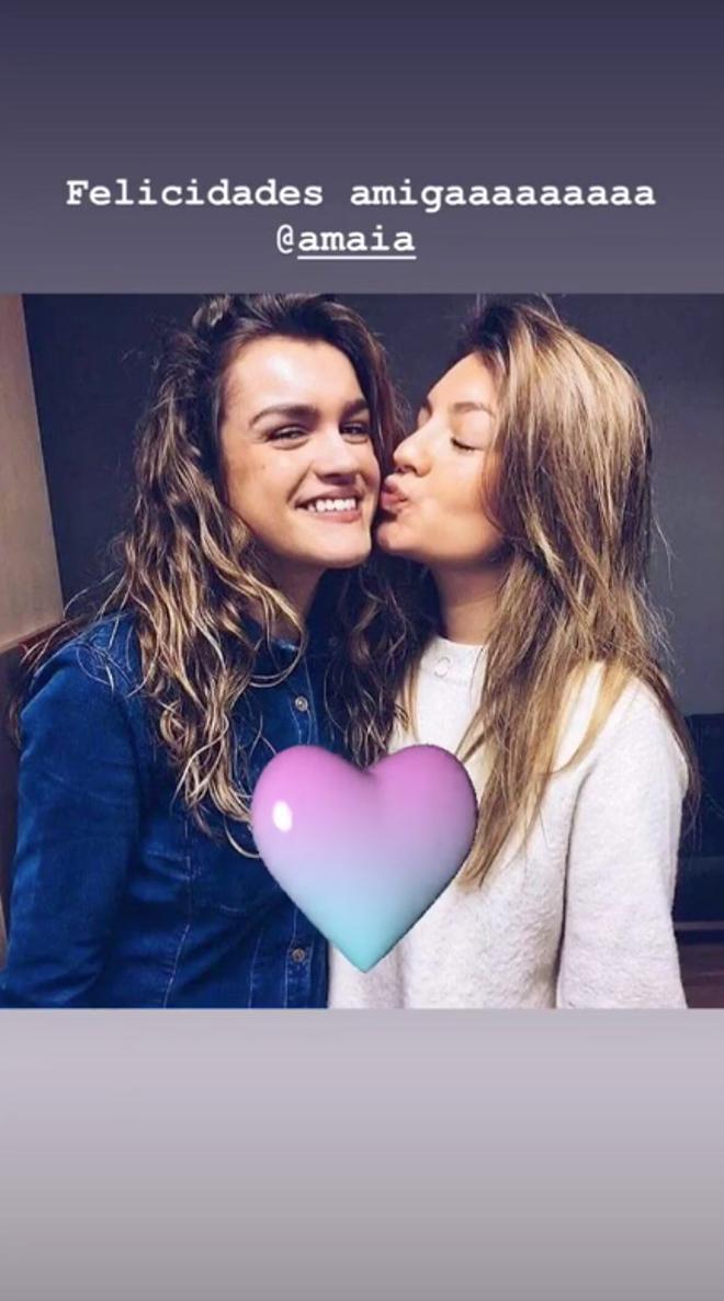 La felicitación de cumpleaños de Ana Guerra a Amaia