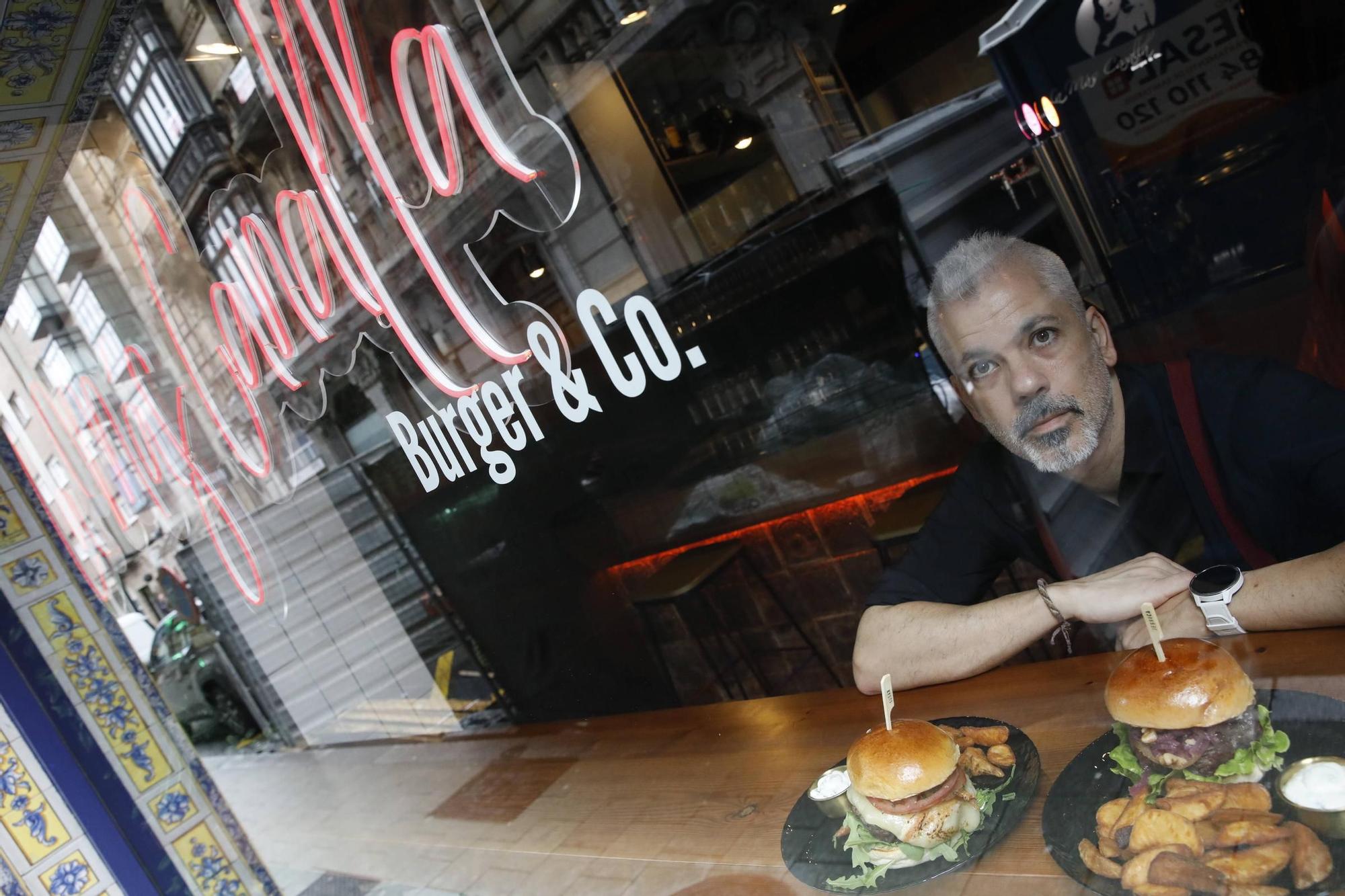 La milla de oro de las hamburguesas está en Gijón, en imágenes