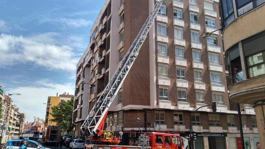 Fuego sin víctimas en una cocina