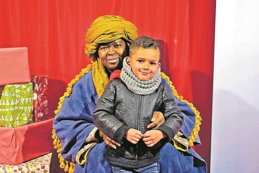 Els nens visiten el patge dels Reis Mags d'Orient - Fotos del 4 de gener de 2020
