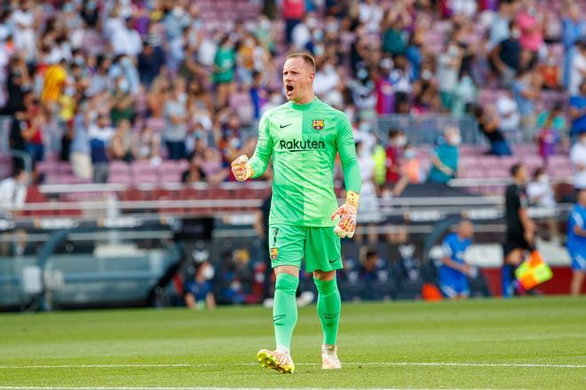 Las mejores imágenes del Barça - Levante: Ansu Fati, Depay, de Jong, Gavi, Nico...