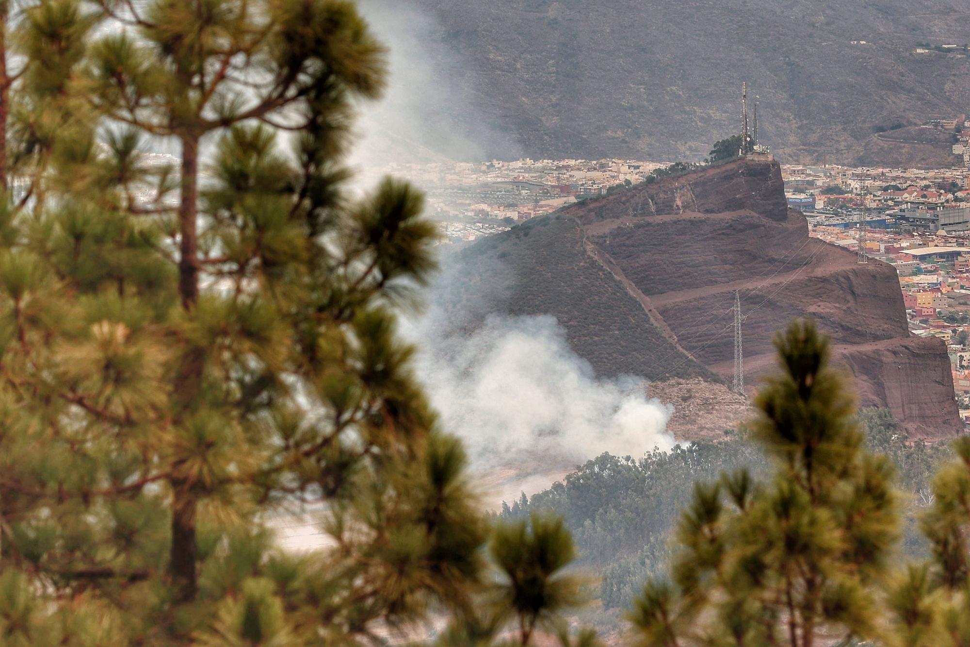 Evolución del incendio en Tenerife