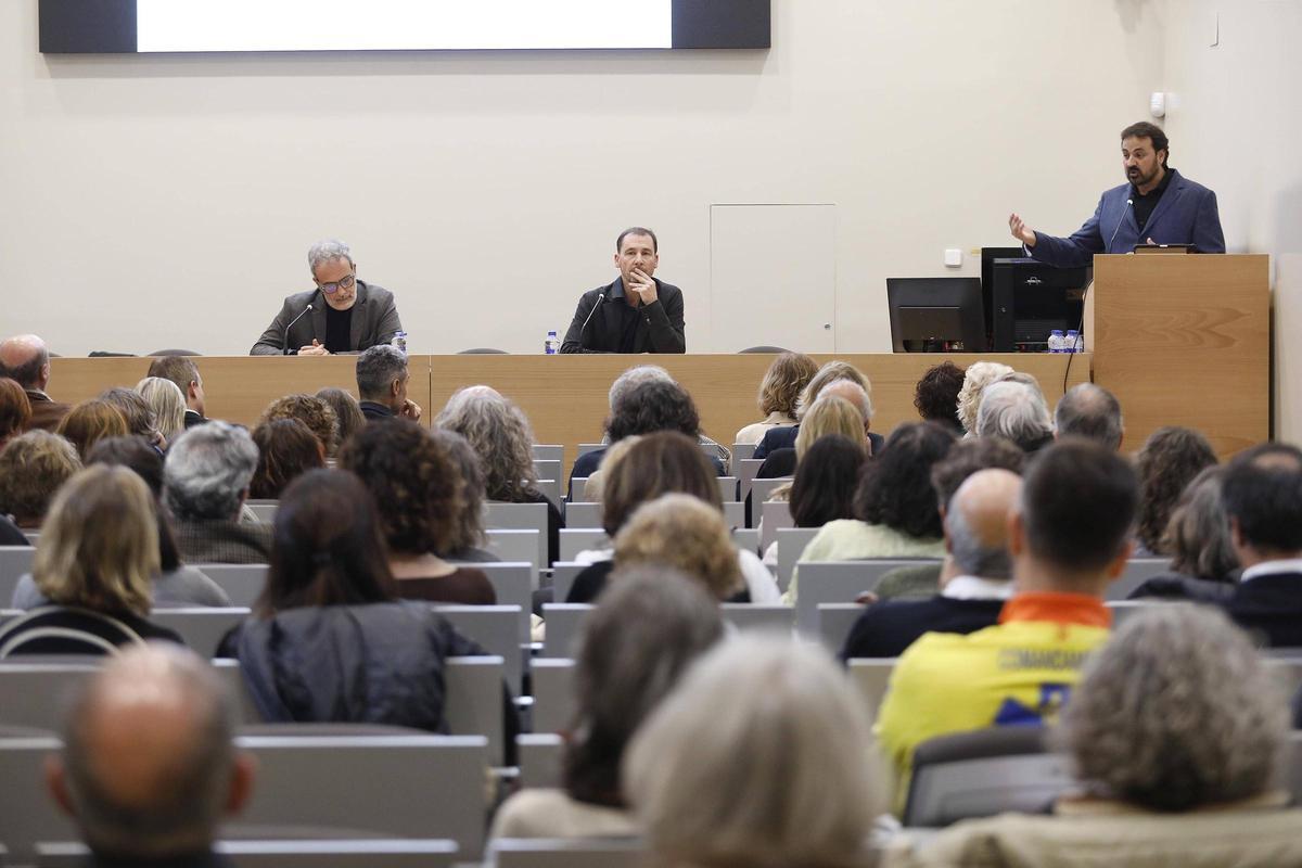 Les fotos de la presentació de la càtedra de Salut i Envelliment de la UdG