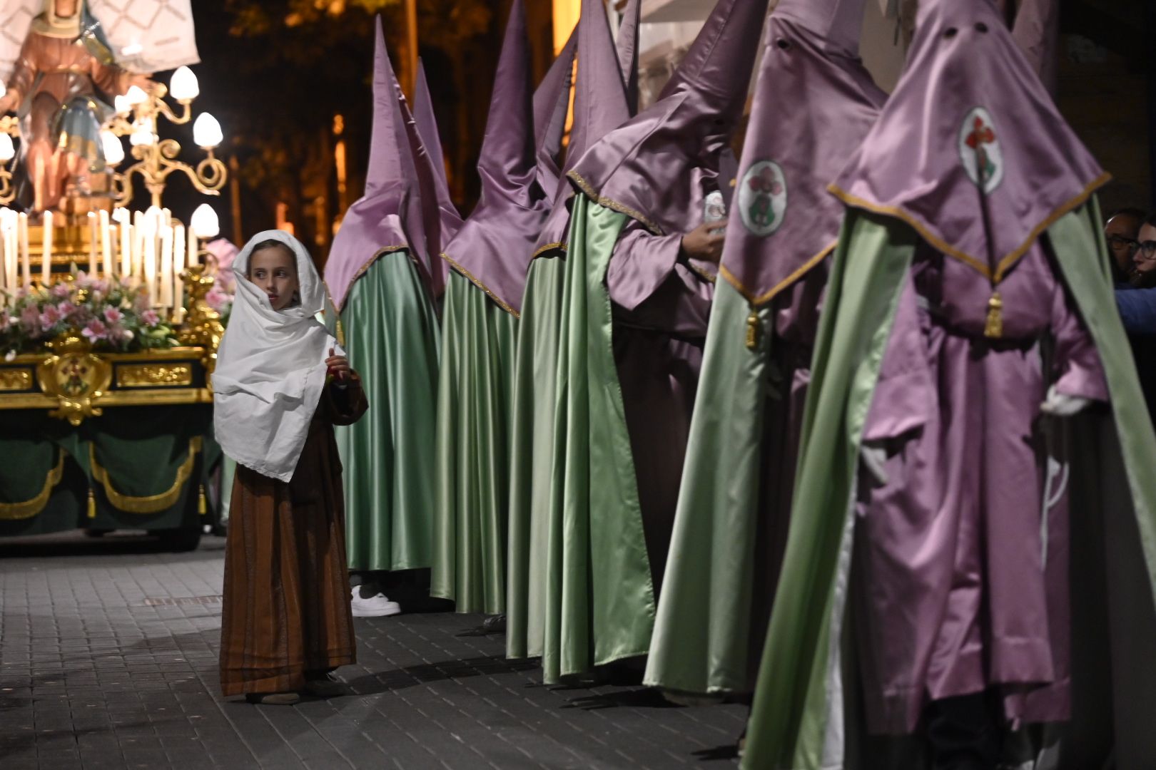 Las imágenes de la procesión del Santo Entierro en Vila-real