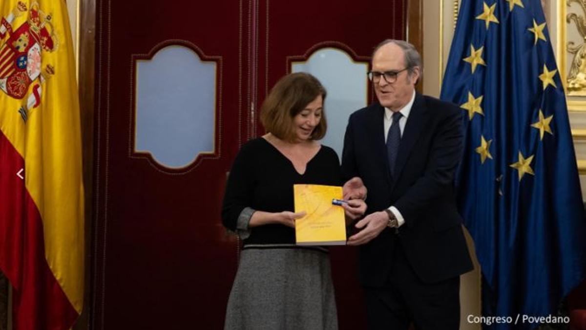 Francina Armengol y Ángel Gabilondo.