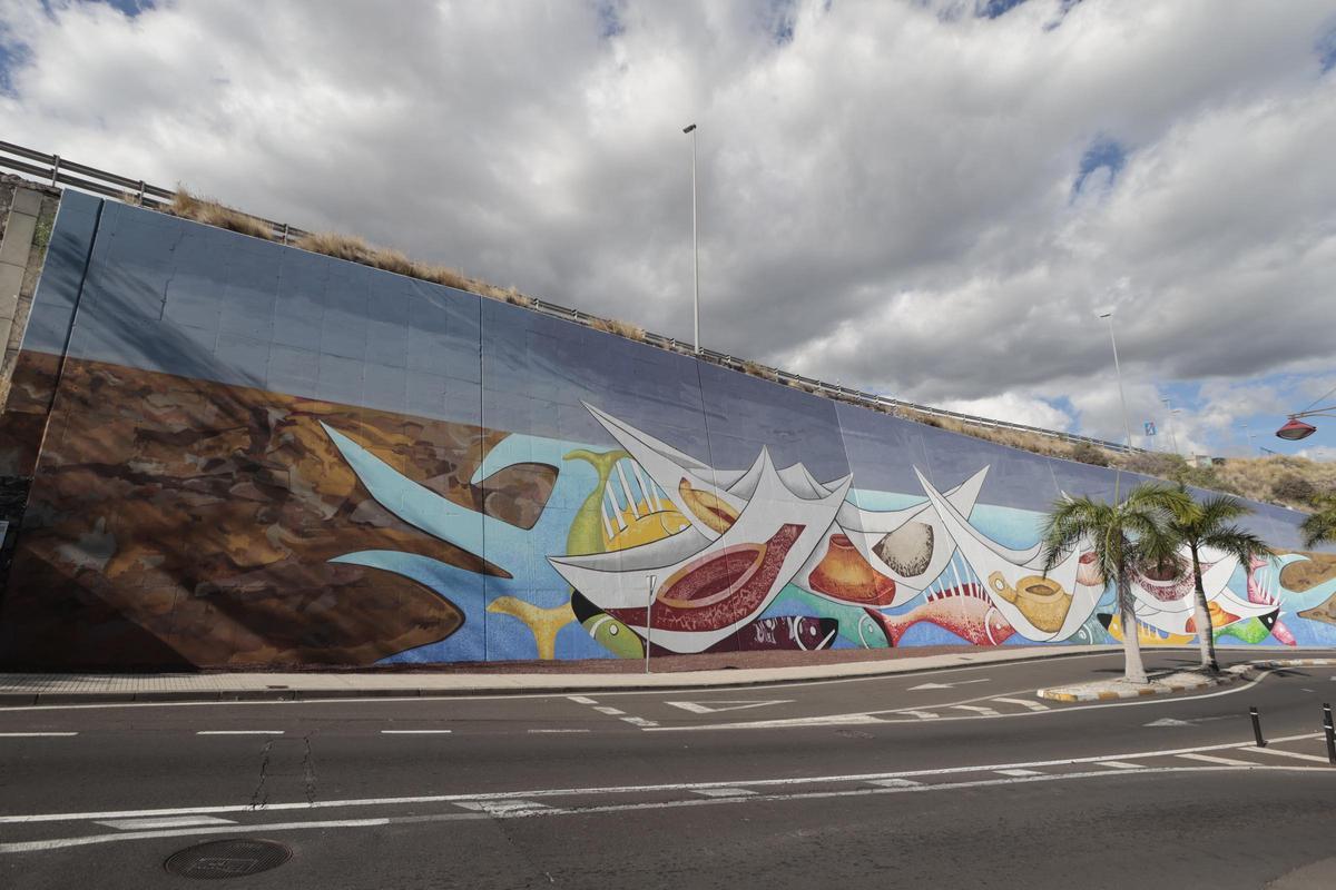 El mural de Candelaria