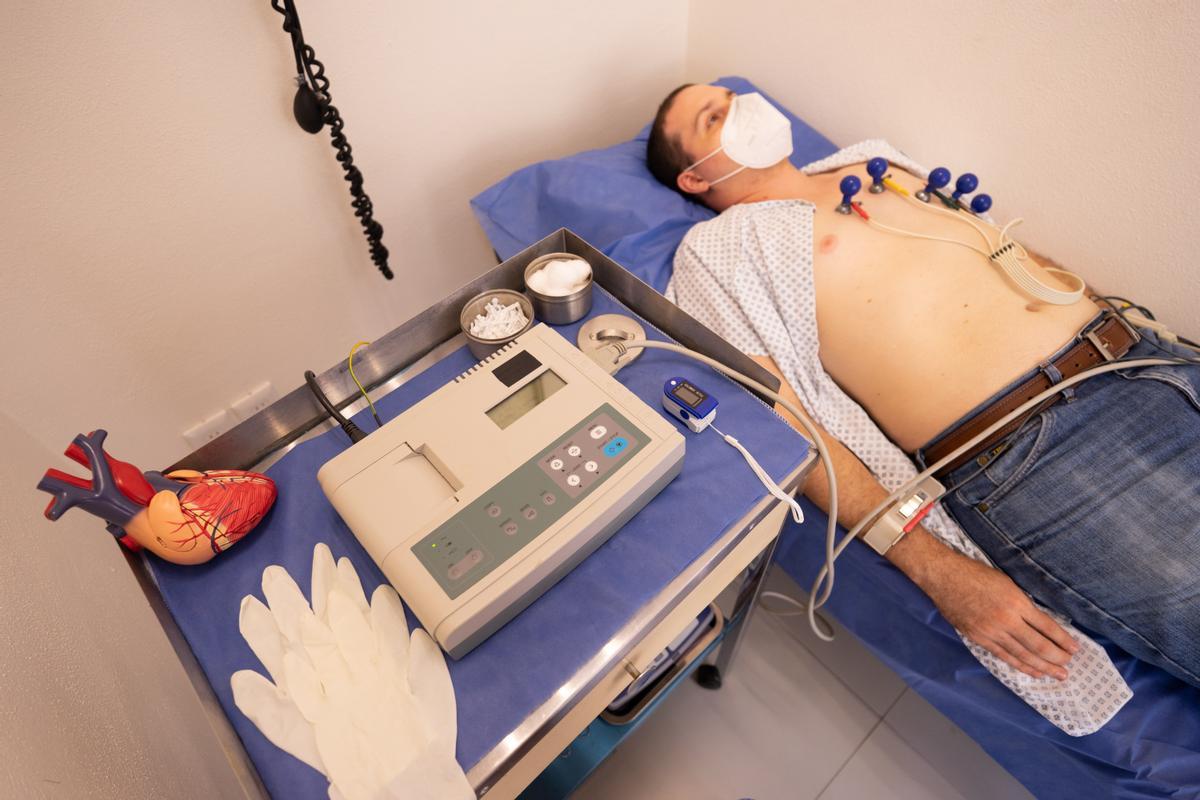 Electrocardiograma para detectar miocardiopatía dilatada