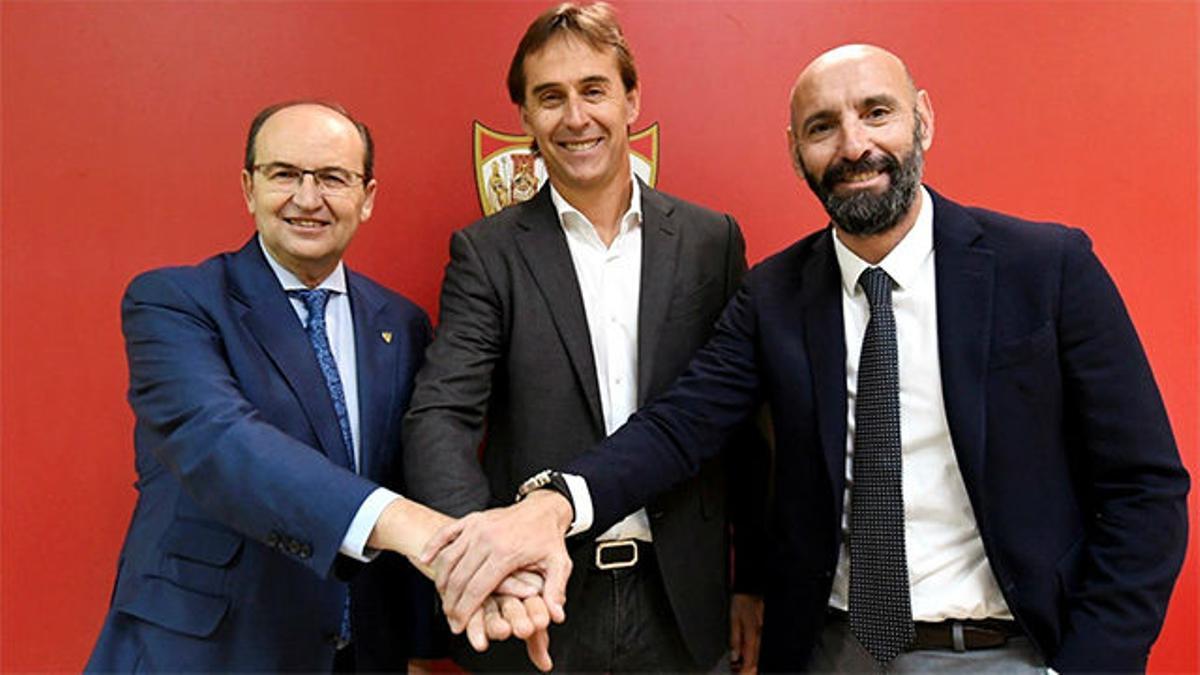 Lopetegui ya ejerce de sevillista en el Sánchez Pizjuán