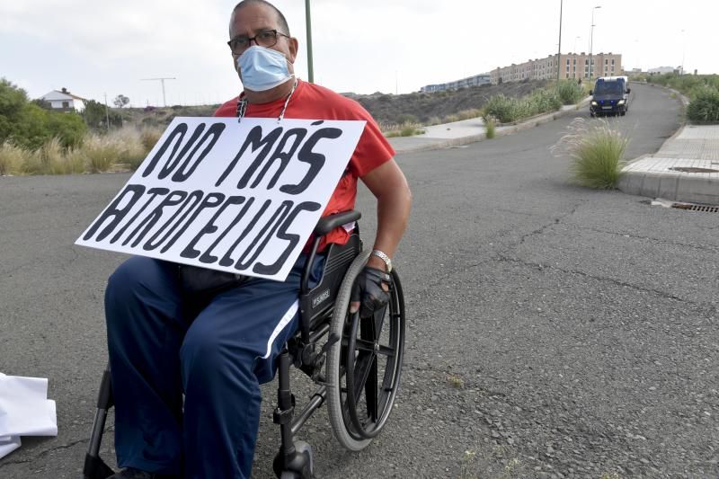 Manifestación de vecinos de Almatriche