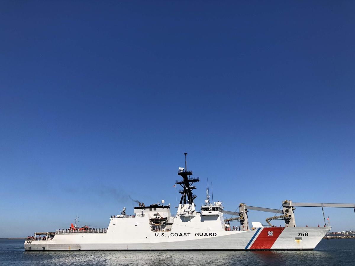 Un barco militar estadounidense.