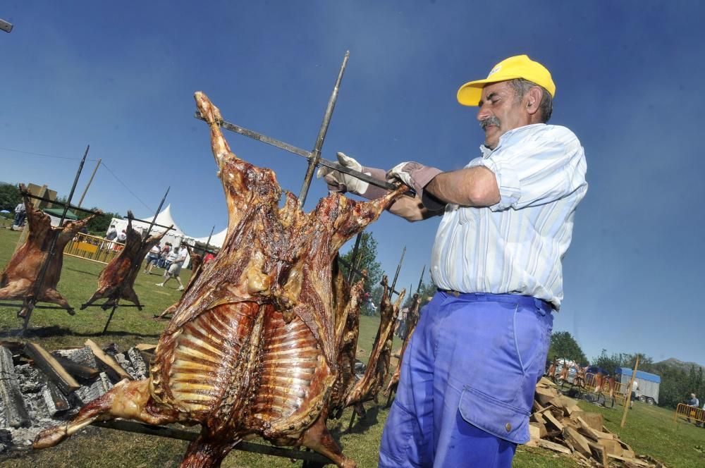 Fiesta del Corderu en Prau L.lagüezos