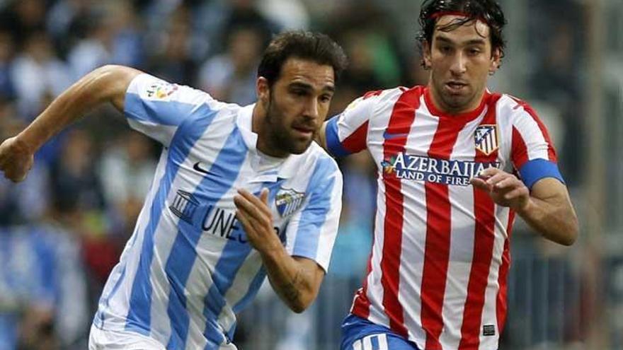 Jesús Gámez, en un partido ante el Atlético.