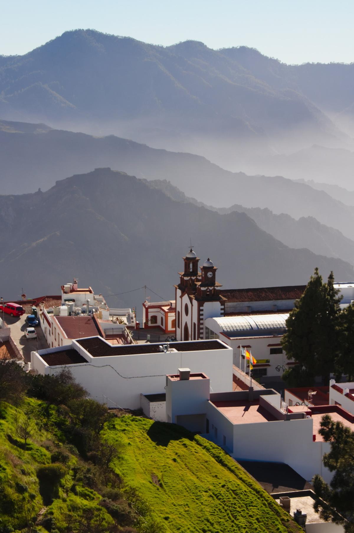 Aldea de la montaña de Artenara, Gran Canaria