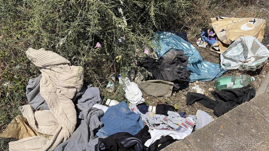 "Aquí no pueden jugar nuestros niños": la queja que eleva el PSOE sobre el estado del Hort de la Veleta