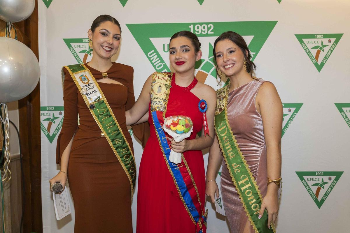 Cena de gala a las Reinas y Damas del Camp d'Elx