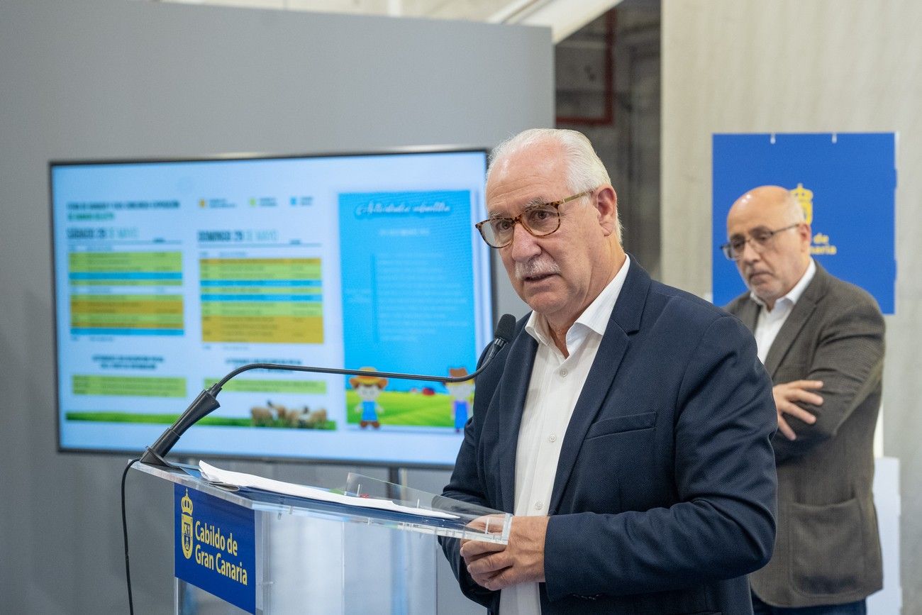 Presentación de la Feria de Ganado y Feria Escolar en la Granja del Cabildo de Gran Canaria