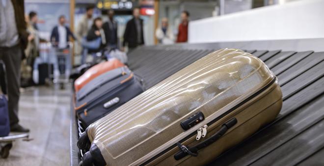 Zona de recogida de maletas del aeropuerto