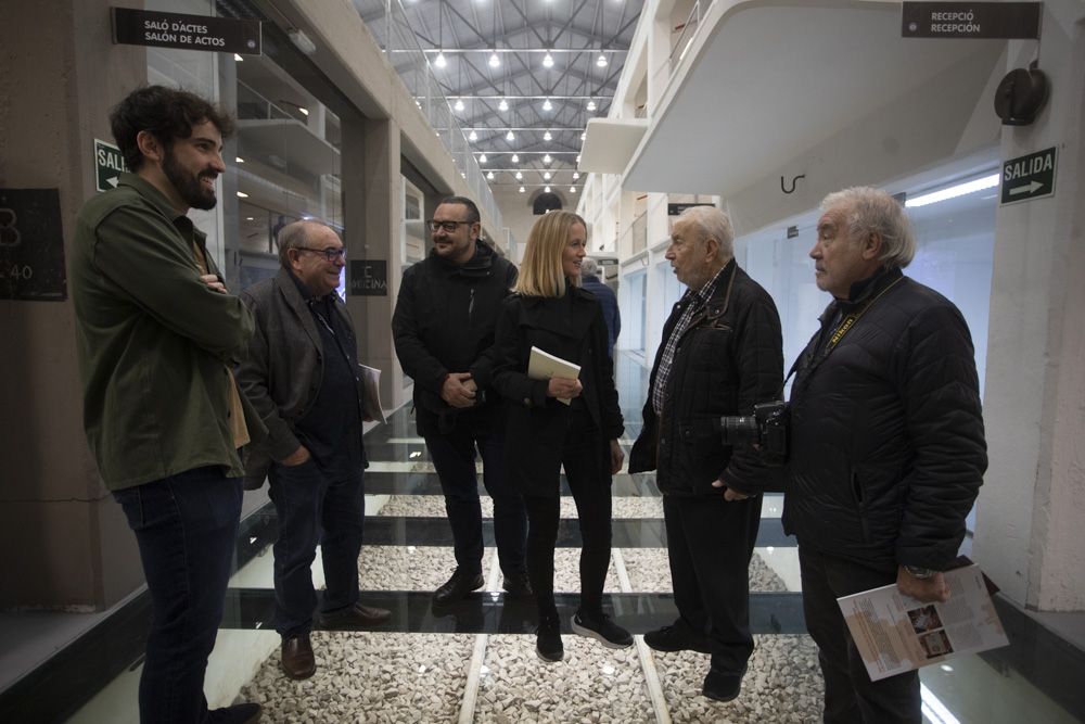 Presentación de la revista Braçal en el futuro Museo Industrial del Port de Sagunt.