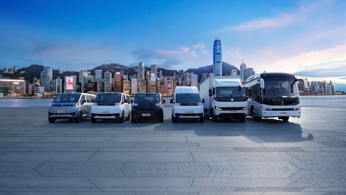 Gama de vehículos comerciales eléctricos de Farizon