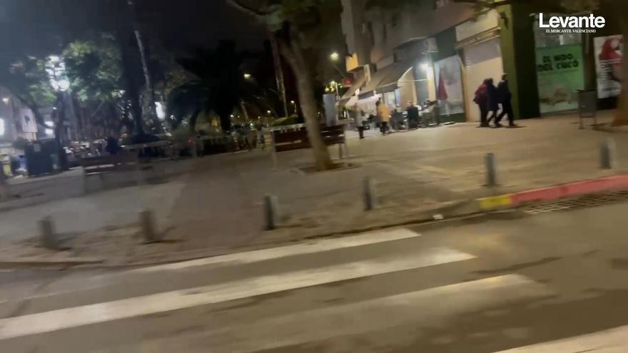 Así ha sonado por megafonía la alerta roja en Aldaia