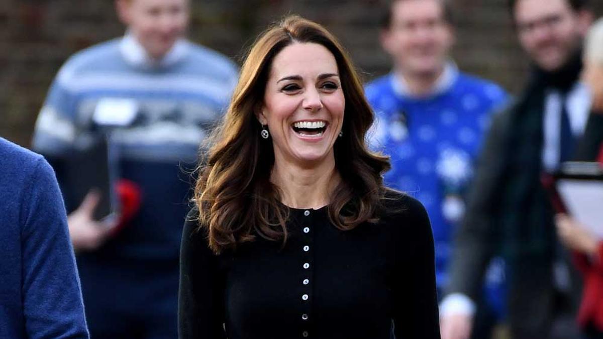 Kate Middleton, con un look perfecto para la Navidad