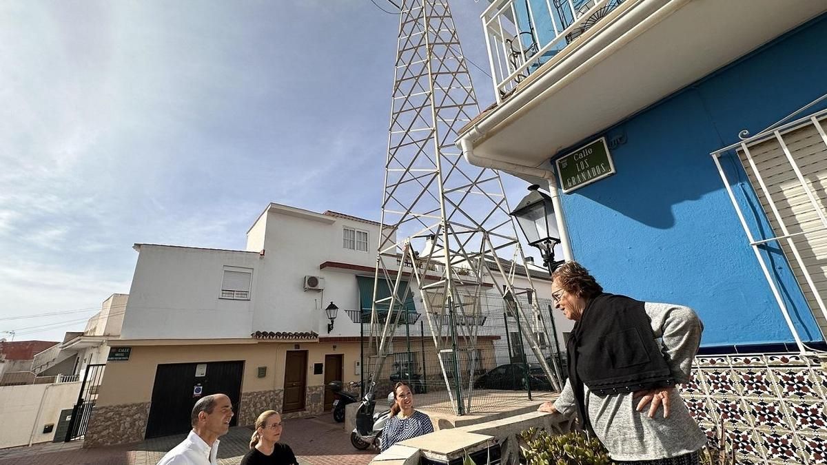 Fuengirola avanza en el soterramiento de las líneas de alta tensioó en Los Pacos.