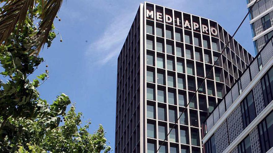Edificio que acoge la sede de Mediapro en Barcelona.