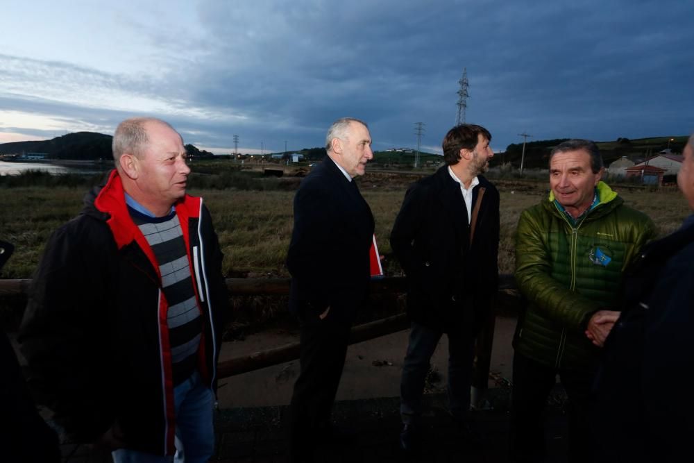 Visita del viceconsejero de Medio Ambiente en Zelu