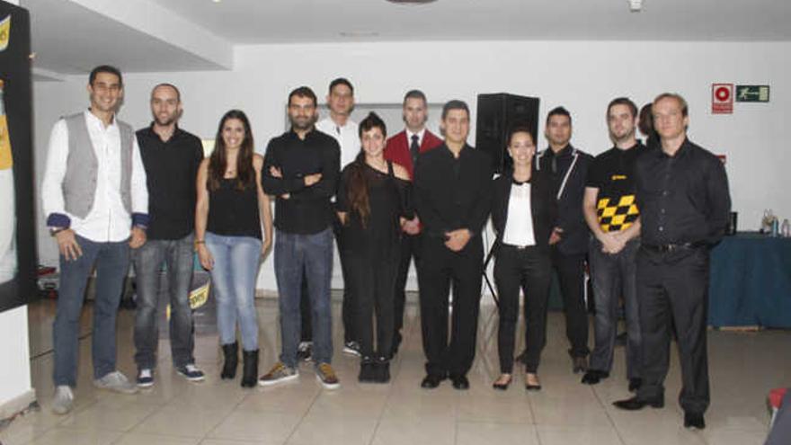 Barmans participantes en el Origins Masterclass by Schweppes. | luis del rosario