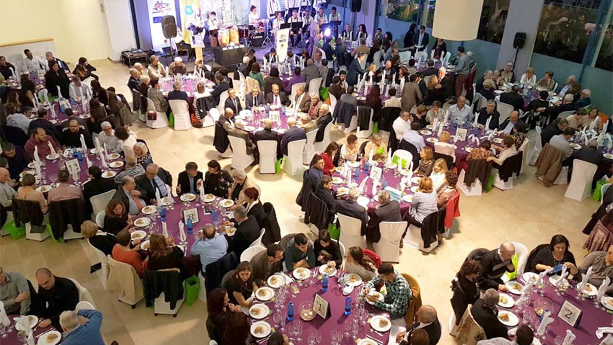 Cena de la gala de los premios el pasado año 2023