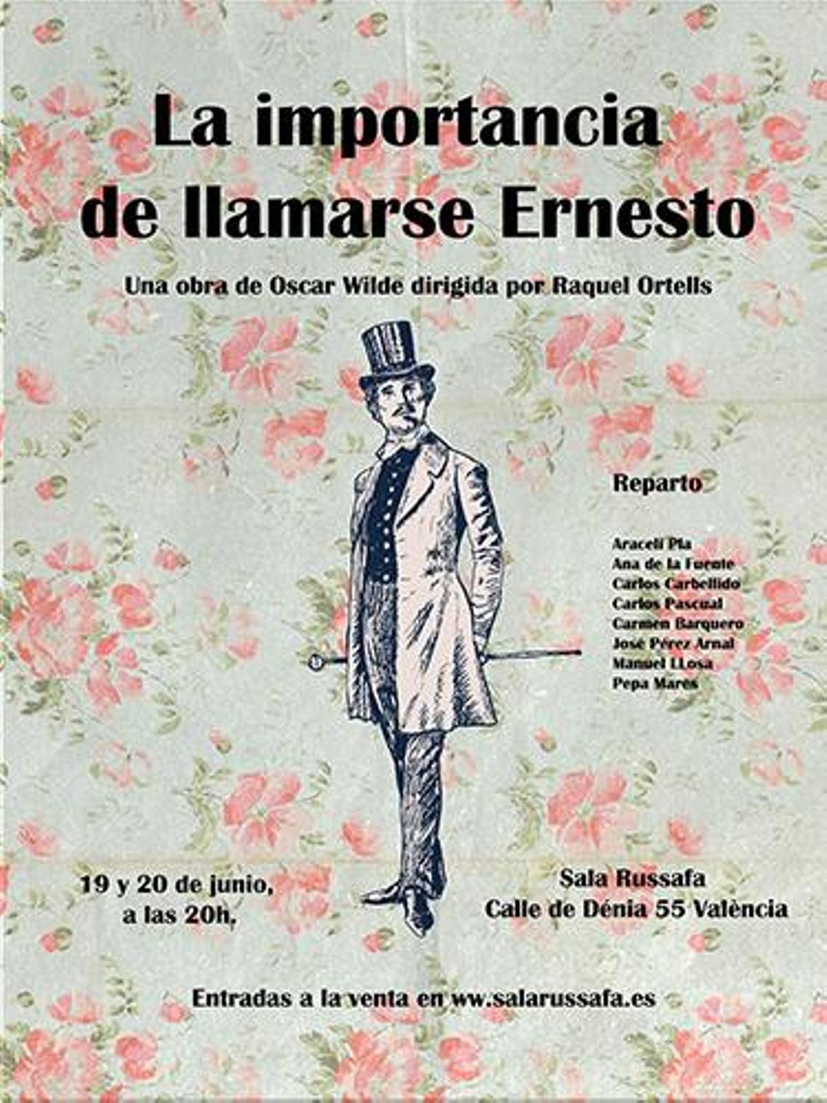 LA IMPORTANCIA DE LLAMARSE ERNESTO XV FESTIVAL DE TALLERES DE TEATRO CLASICO GRUPO C