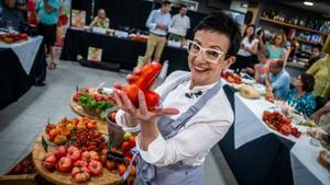 Carme Ruscalleda muestra recetas con nueve tipos distintos de tomates