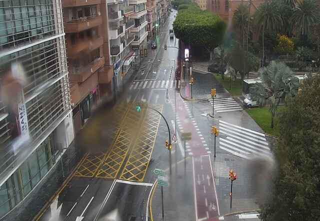 Paseo de Reding, a la altura de La Coracha