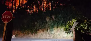 Los montes de Meaño completan su semana negra con otro incendio