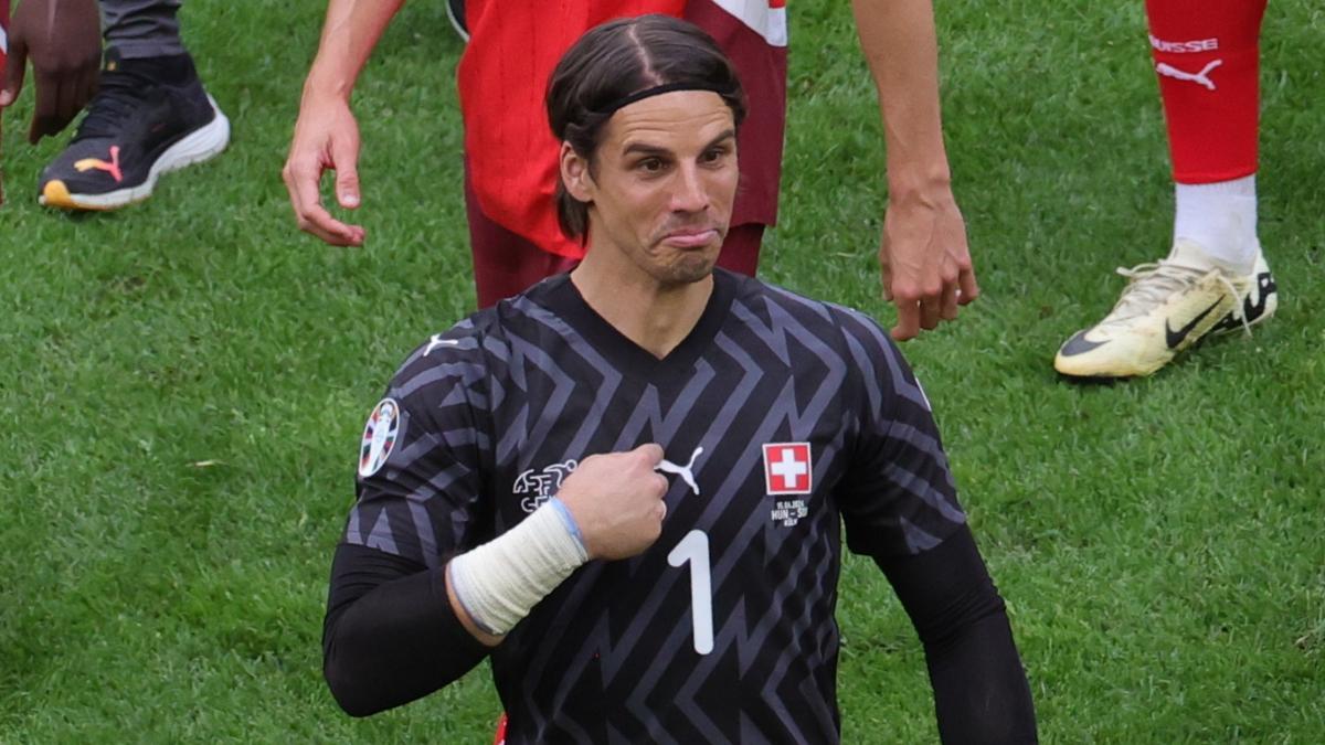 Yan Sommer, portero titular de Suiza en la Eurocopa