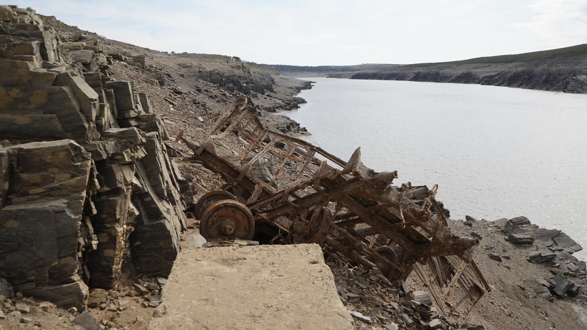 Vaciado del embalse de Ricobayo