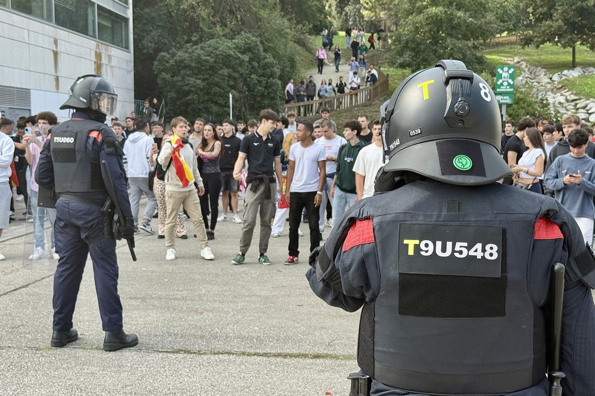 Tensión en la UAB ante la visita de Vito Quiles a Bellaterra