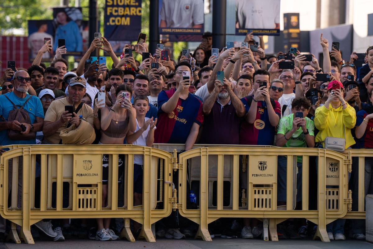  La rúa del Barça por las calles de Barcelona 