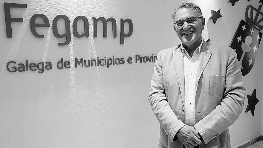 El presidente de la Federación Galega de Municipios e Provincias (Fegamp). // Xoán Álvarez