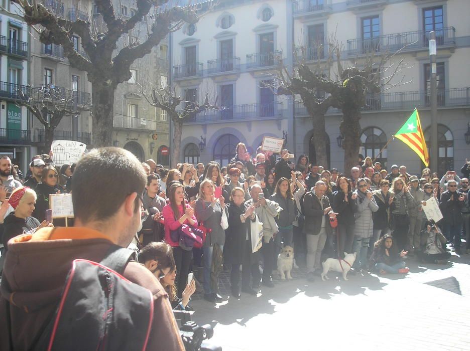 Suport al Santuari Gaia per la mort de l''ovella Nadia