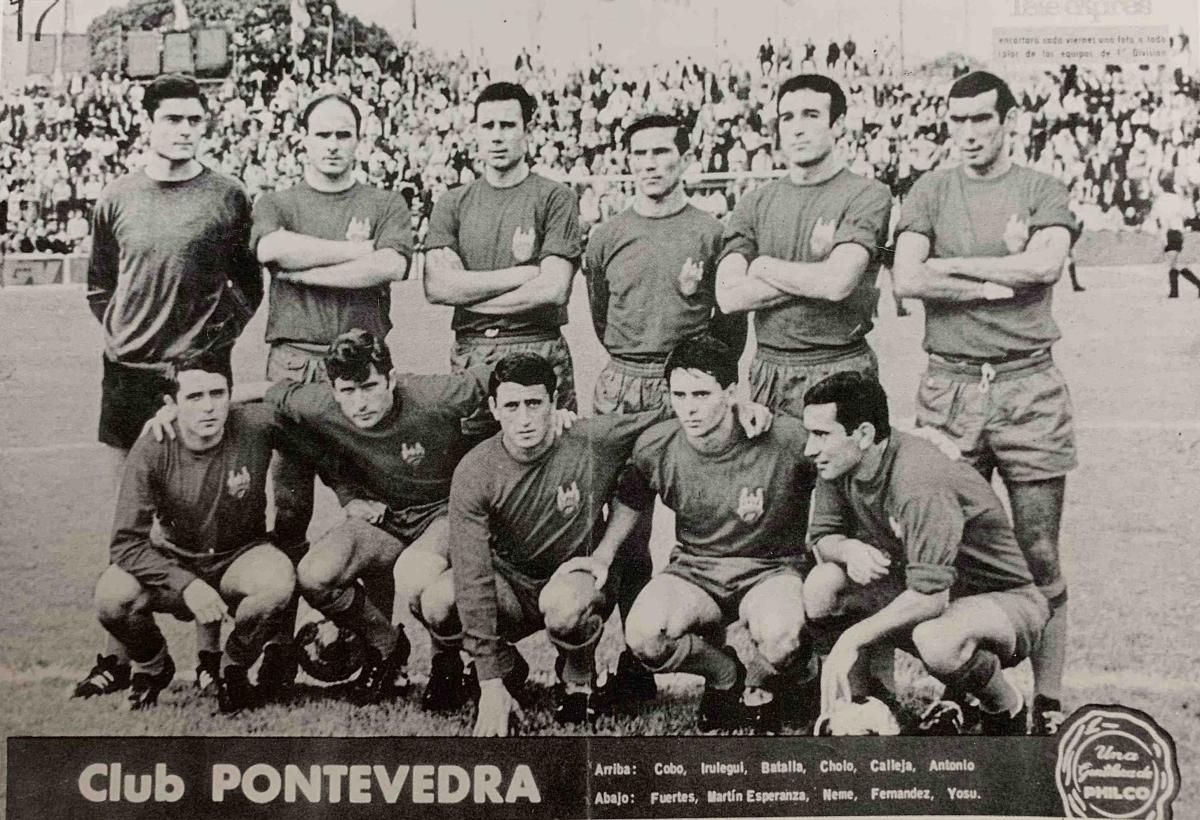 Aquel Pontevedra CF que alcanzó la gloria