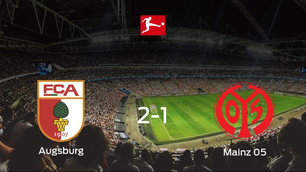 El FC Augsburg vence en casa al Mainz 05 por 2-1