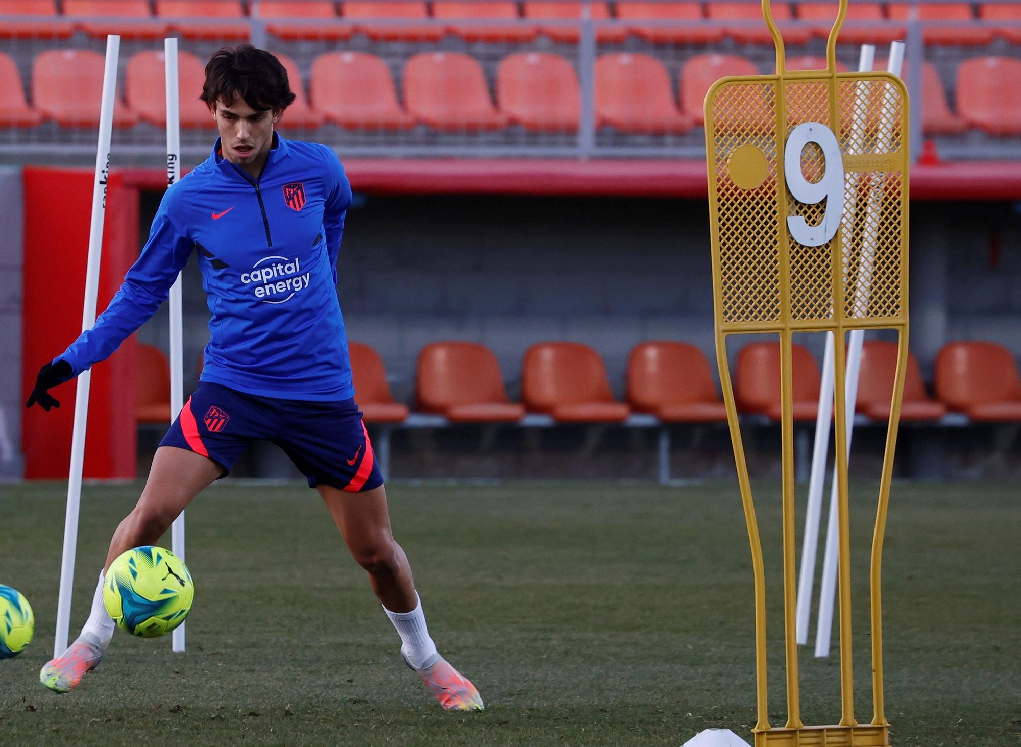 El delantero portugués del Atlético de Madrid Joao Felix.