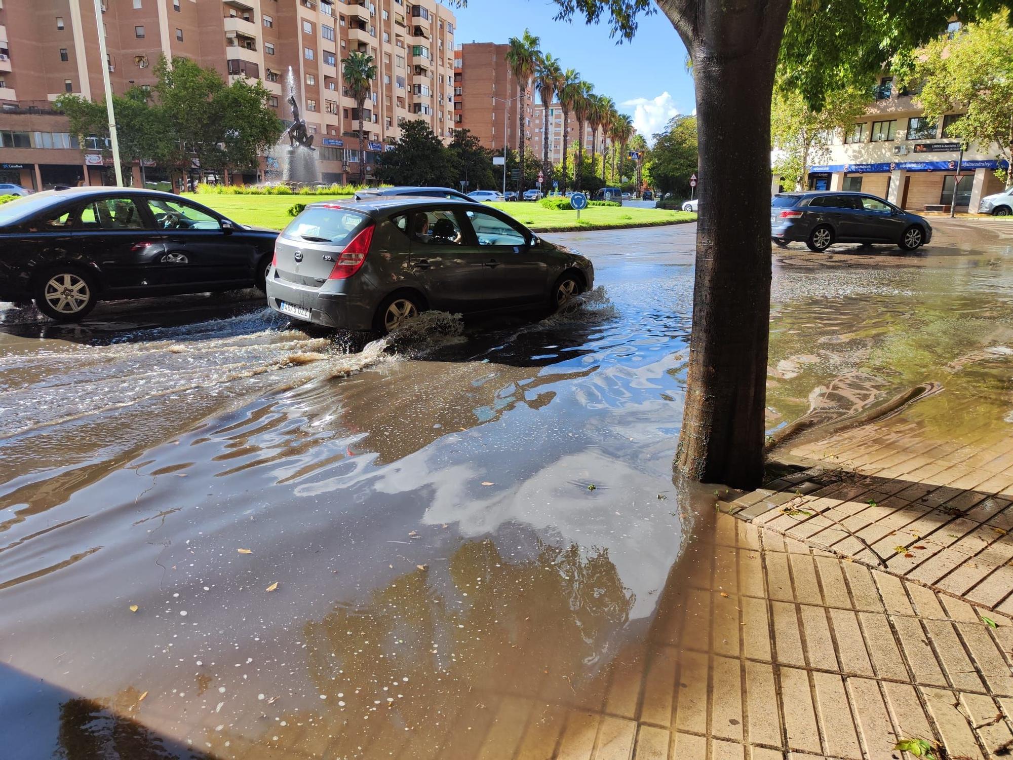 Lluvias en Badajoz