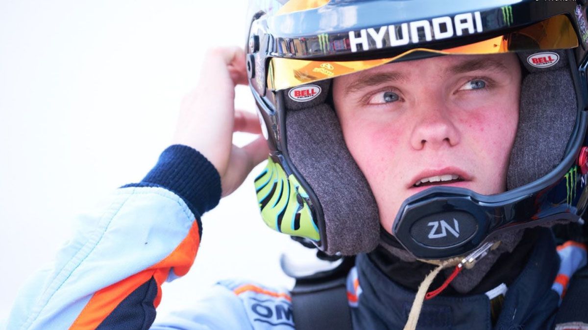 Oliver Solberg no seguirá en el Mundial con Hyundai