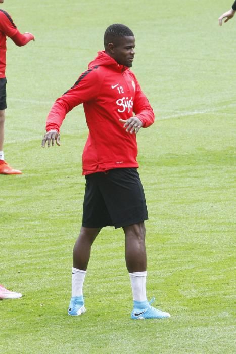 Entrenamiento del Sporting