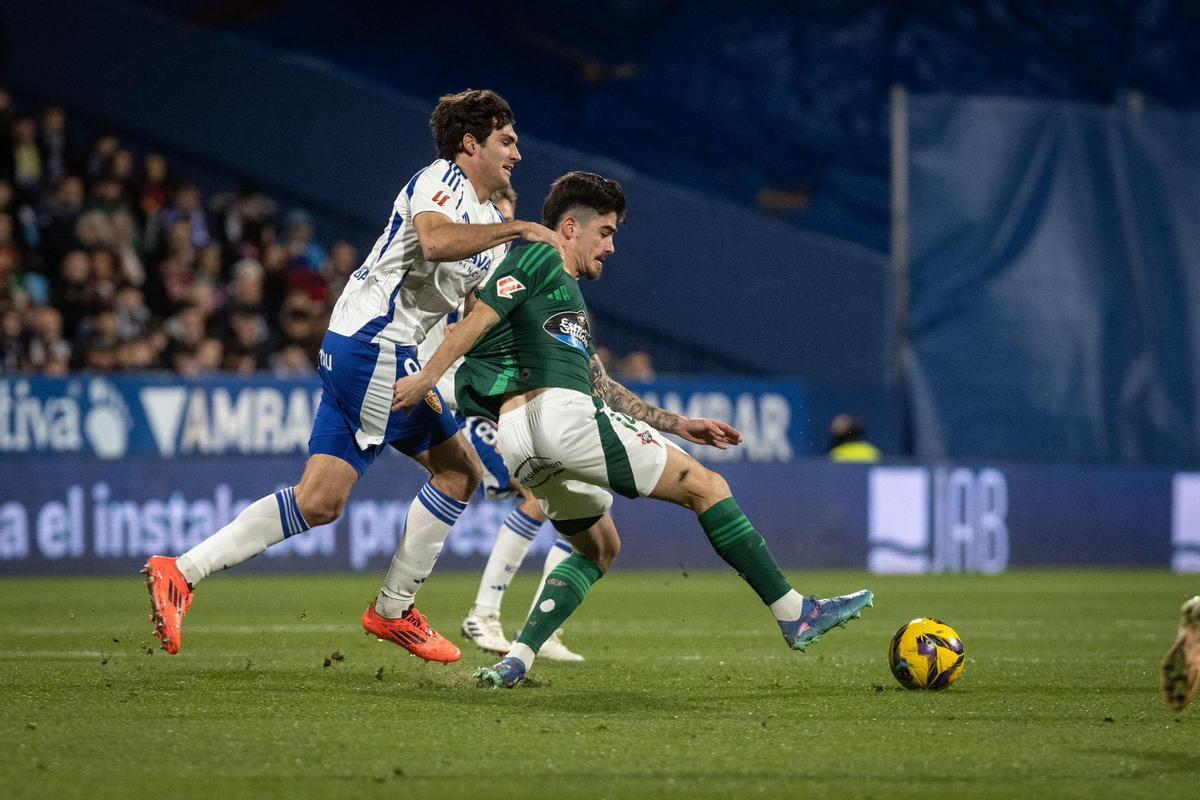 Lance del Zaragoza-Ferrol del mes de diciembre, última victoria mañana en La Romareda.