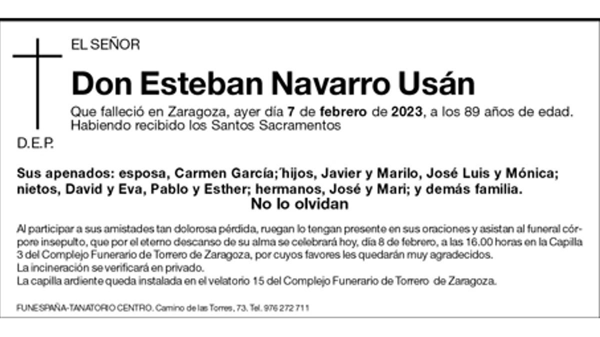 Esteban Navarro Usán