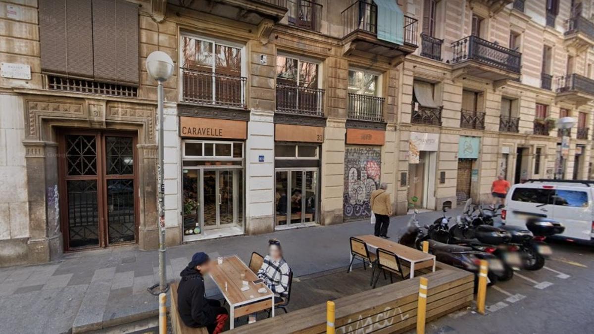 Restaurante Caravelle, situado en el Raval de Barcelona